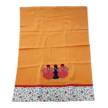 Imagem de Pano de Prato Patchwork Laranja 68x46cm 0121 - Auto Estima