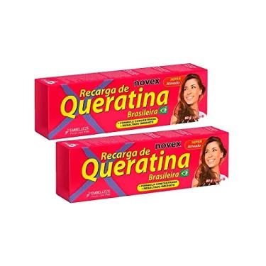 Imagem de Kit Recarga De Queratina Novex 80g - 2 Unidades