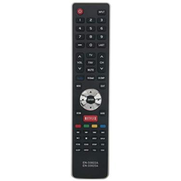 Imagem de EN-33925A EN-33922A Ajuste remoto substituto para Hisense Smart TV 50K610GW 55K610GW LHD32K366WUS LTDN40K366NWUS LTDN40K366WUS LTDN50K366GWUS LTDN50K610GW 55K610GW 50K610GW 46K360M
