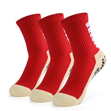 Imagem de Tingpai Meias der pantes masculinas de futebol Meias atléticas de compressão pa basquete Futebol Voleibol Corrida Trekking Caminhada