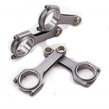 Imagem de GOWE Bielas forjadas com biela para Ford Focus 2 3 Mondeo Duratec 2.0 / Mazda 3 6 cx-5 cx5 MZR 4340 H-Beam Race Tuning ARP Bolt