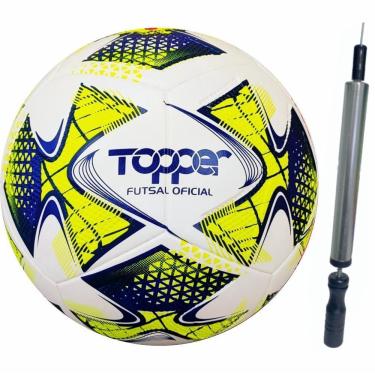 Imagem de Bola Futsal Futebol Topper Oficial Mais Inflador