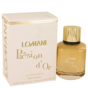 Imagem de Perfume Feminino Passion D'or Parfum Lomani 100 Ml Eau De Parfum