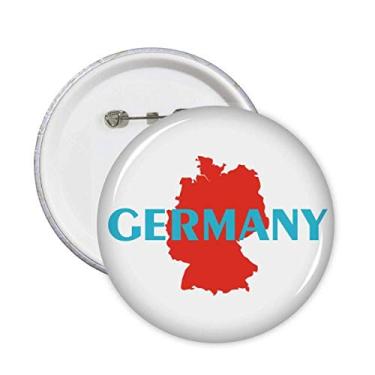 Imagem de Mapa alemão Europa, Berlim, Art Deco, presente, broches, emblema, acessórios, decoração, 5 peças