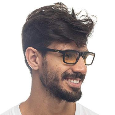 Imagem de Óculos Gamer Titans Bravo 2.0 Preto - Lentes Blue Protection Amarela