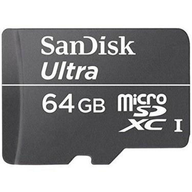 Imagem de Cartão Micro SD Classe 10 com Adaptador 64 GB - SanDisk