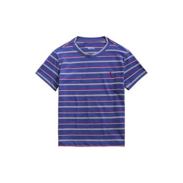 Imagem de Infantil - Camiseta Mini Listrada Prainha Reserva Mini Azul Marinho  menino