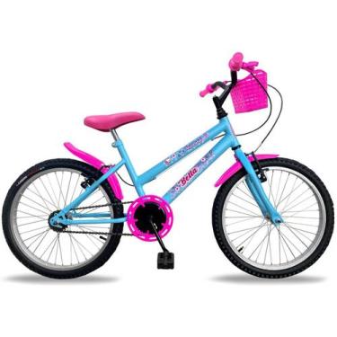 Imagem de Bicicleta Infantil Feminina Aro 20 Com Cestinha - B. Bike