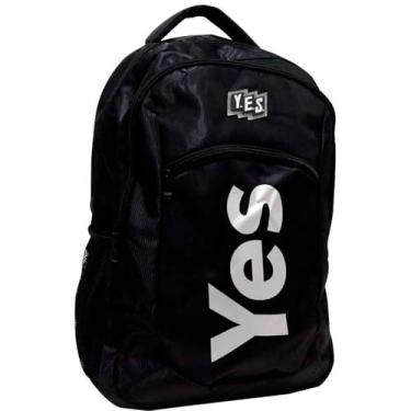 Imagem de Mochila Escolar para Notebook - 2 Divisões - YES PRETO