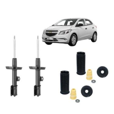 Imagem de Par Amortecedor Dianteiro Nakata Spin 2012 A 2014 + Kit Batente, DIANT