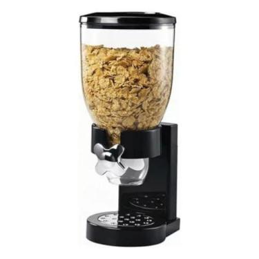 Imagem de Dispenser Porta Grãos e Cereais, Capacidade 2L, Dispensador PREMIUM, Felix Magazine (Preto)