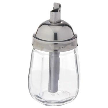 Imagem de Açucareiro Dosador 210g Em Vidro E Inox Jornata Brinox