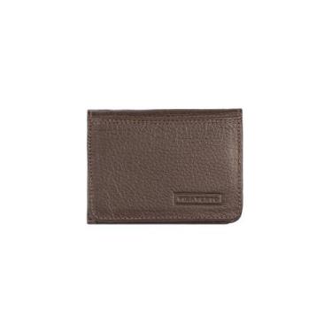 Imagem de Carteira masculina em couro floater Fred - Vira Vento, Café