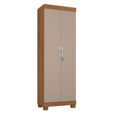 Imagem de Armário Multiuso Mucuri 2 Portas JCM Movelaria, Cinamomo/Off White