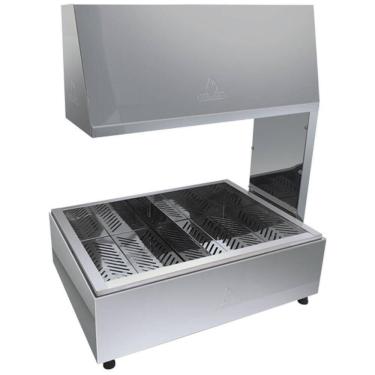 Imagem de Conservador De Frituras 2 Cubas CSLP Metalmaq Conservador 2 Lâmpadas Inox 220V