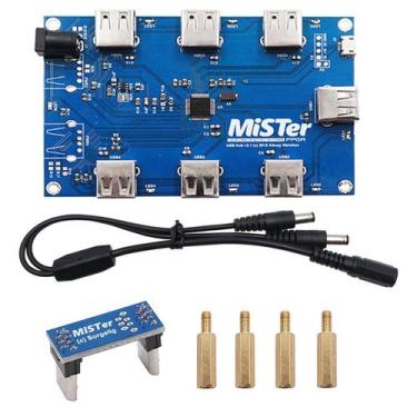 Imagem de Hub USB Mister V2.1 - Manual de Solda para Placa MR FPGA com 7 Portas 