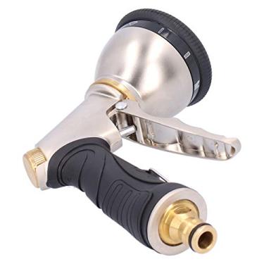 Imagem de Pulverizador de Mangueira de Pressão de água Forte Com Bico de Mangueira de Lavagem de Carro, Bico Ajustável para Rega de Jardim, Com Design Ergonômico, Construção Durável de