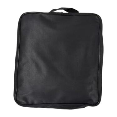 Imagem de Aymzbd Bolsa de transporte para fogão de acampamento com alça, presente, Oxford, suporte para ferramentas, churrasqueira, armazenamento para cozinha, viagem, Quadrado