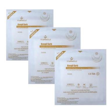 Imagem de Curativo de Alginato de Cálcio e Sódio 10x10cm Kangli Sorb VitaMedical