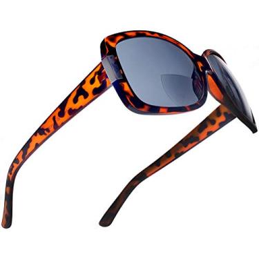 Imagem de SAMBA SHADES Óculos De Sol Bifocais Para Leitura, Estilo Tartaruga, Jackie O'French Riviera Sunreaders, Tamanho 1,75