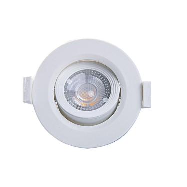 Imagem de 10 Spot Led Embutir Alltop Mr11 Redondo 3W Taschibra 3000K