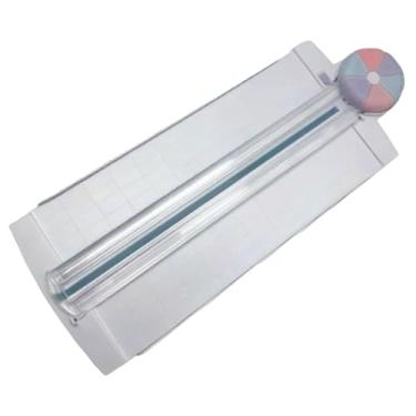 Imagem de CarpNettore Cortador de Papel 12 em 1, Cortador de Papel Manual, Leve E Resistente, para Cartões de Visita, Artesanato, Scrapbooking, Fotos DIY, Multicolorido