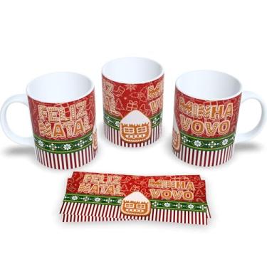 Imagem de Caneca de Porcelana Natal Familia – Perfeito para o Fim de Ano (Minha vovó)