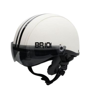 Imagem de Capacete coquinho scooter elétrica bike branco viseira