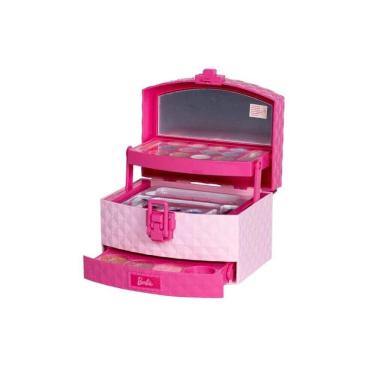 Imagem de Maleta De Maquiagem Infantil Glam Barbie Multikids