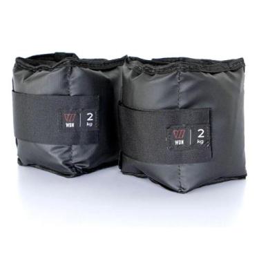 Imagem de Par Caneleira De Peso 2Kg Básica WON Funcional Exércicio Academia Musc