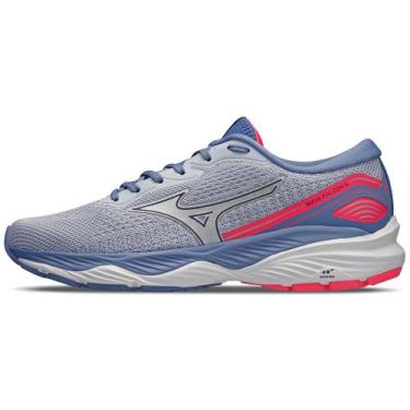 Imagem de Tênis de Corrida Feminino Mizuno Wave Falcon 5, Azul, 35