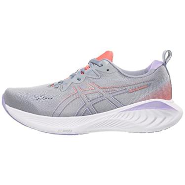Imagem de ASICS Tênis de corrida feminino Gel-Cumulus 25, Folha de pedra/mamão, 42