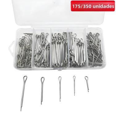Imagem de Conjunto de contrapinos de 175/350 unidades - conexões seguras e confi
