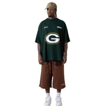 Imagem de Camiseta Huge Approve x NFL II Packers Oversize-Masculino
