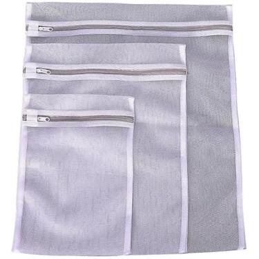 Imagem de Oikos - Conjunto de 3 Sacos para Máquina de Lavar Roupas Delicadas Pmg