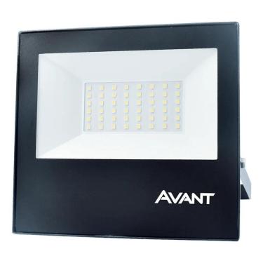 Imagem de 2X Refletor Holofote Led Slim 50W 3750Lm 6500K Branco Frio P