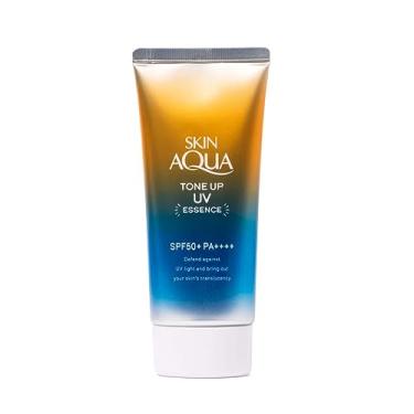 Imagem de Skin Aqua Protetor Solar Tone Up Uv Essence Latte Beige 80G - Fps50 Protetor Solar Facial Com Cor E Ácido Hialurônico