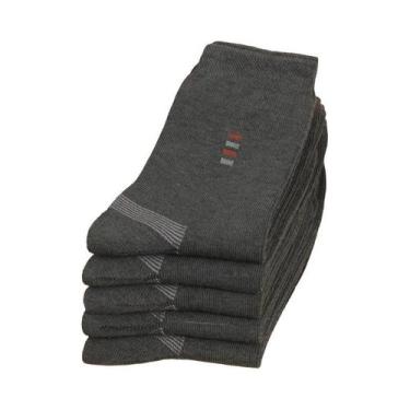 Imagem de Meias Longas Masculinas De Tamanho Grande, 5 Pares, Macias, Confortáve