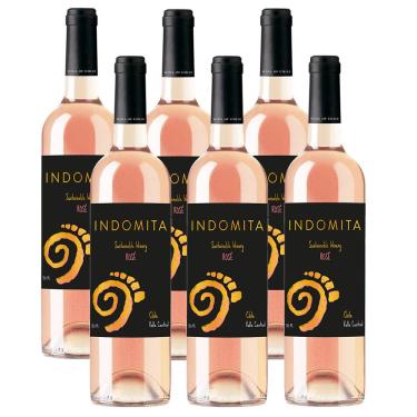 Imagem de Kit 06 Unidades Vinho Indomita Varietal Rosé 750ml