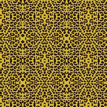 Imagem de Papel De Parede Adesivo Textura Onça Pintada Quarto Sala