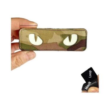 Imagem de Emblemas Reflexivos De Olhos De Gato Que Brilham No Escuro, Distintivo