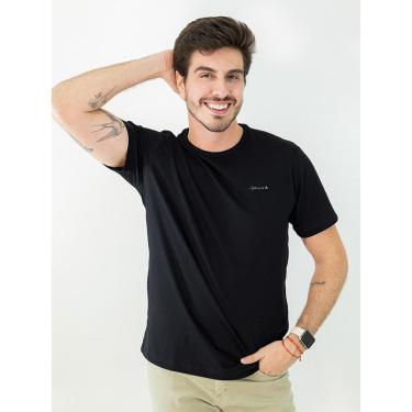 Imagem de Camiseta Masculina Estampa Lateral Algodão Anticorpus-Masculino