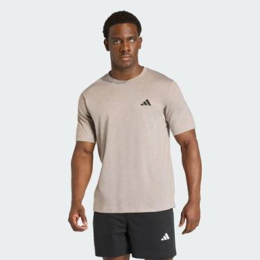 Imagem de Camiseta Adidas Workout Essentials Feelready Cinza, EG
