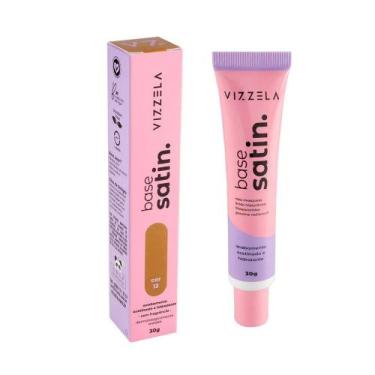 Imagem de Base Facial Líquida Vizzela Satin Cor 13 30gr