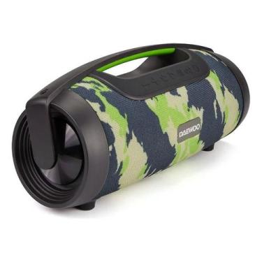 Imagem de Caixa de Som Portátil Boombox 100W DW242CA Camuflado - Daewoo - Tendtu