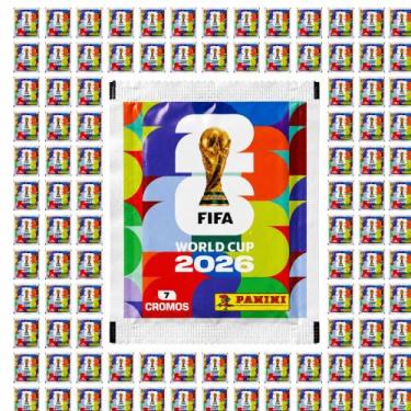 Imagem de Kit com 100 Pacotes de Figurinhas da Copa 2026 - PANINI