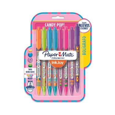 Imagem de Caneta Esferográfica Paper Mate Inkjoy Candy Pop 7 Cores