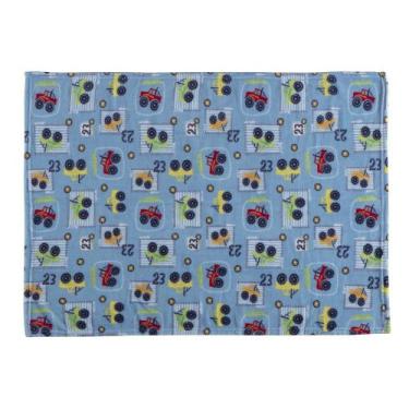 Imagem de Manta para Bebê Love Baby Carros 70x100cm Microfibra Corttex