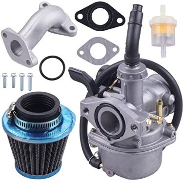 Imagem de JINGKE Carburador PZ19 com filtro de ar de 35 mm para 50cc 70 90 110cc DR50 CRF XR 50 APOLLO 125CC Coolster kazuma 110 Taotao Buyang Coolsport Redcat Peace Baja chinês ATV Quad Go Cart Peças para bicicleta sujeira