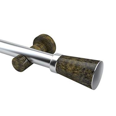 Imagem de Kit Varão 3, 00 M Alumínio Belchior Uniq Ouro Velho 28 Mm